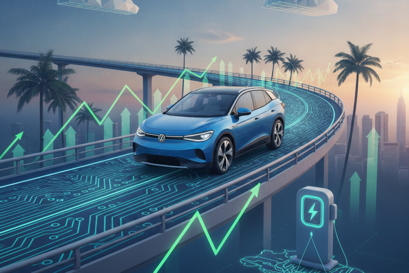 Volkswagen anuncia preço e lançamento de carro elétrico no Brasil em outubro