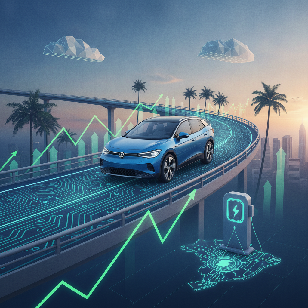 Volkswagen anuncia preço e lançamento de carro elétrico no Brasil em outubro